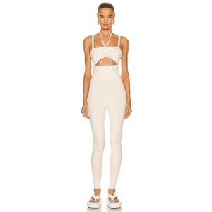 Live The Process Reverie Bodysuit Jumpsuit in Mother of Pearl Pink